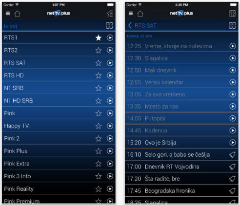 mejores aplicaciones para ver tv en iphone