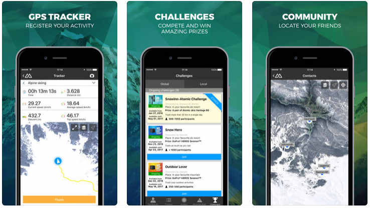 Mejores apps para esquiar
