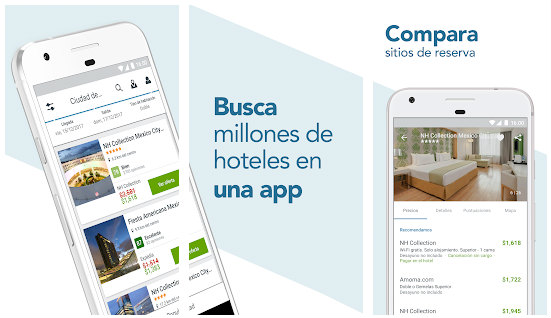 Apps para vuelos y hoteles